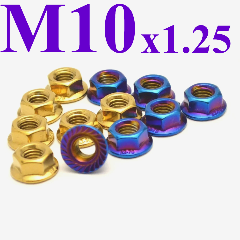 6 pezzi M10x1.25 dadi ruota pi - Sprocket recensione e prezzo