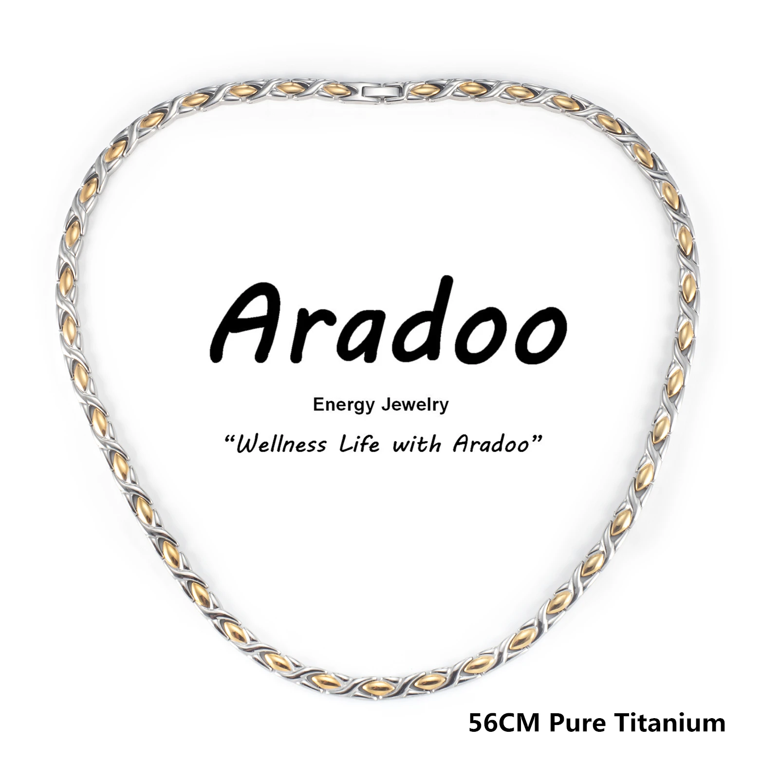 ARADOO Collana in titanio puro - Ansi Chain recensione e prezzo